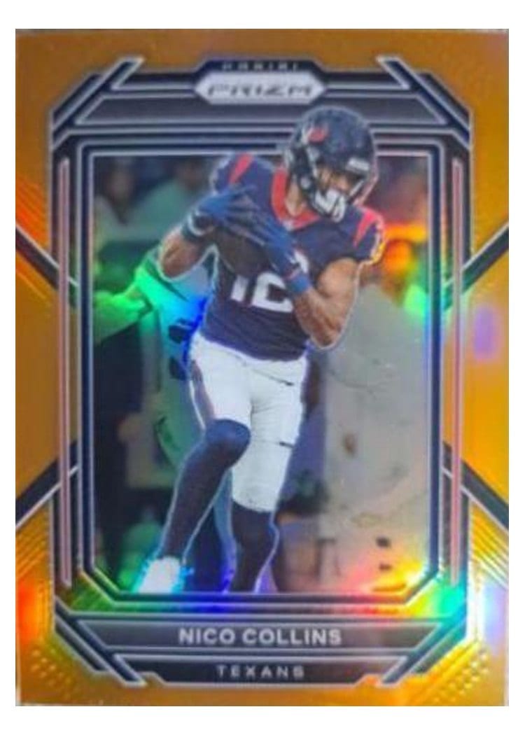 2022 Panini Prizm Base Set Nico Collins #117 card
