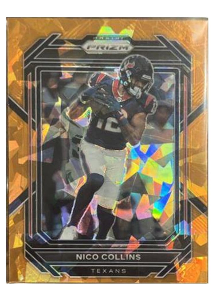 2022 Panini Prizm Base Set Nico Collins #117 card