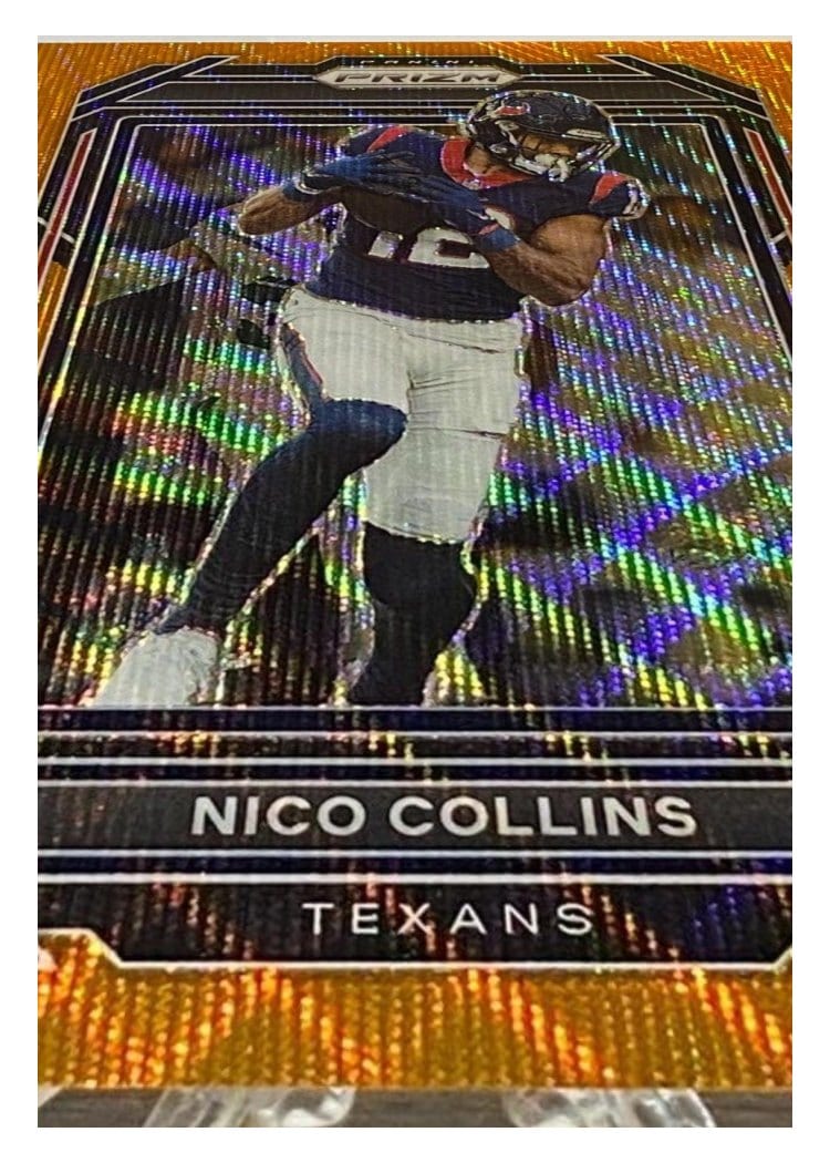 2022 Panini Prizm Base Set Nico Collins #117 card