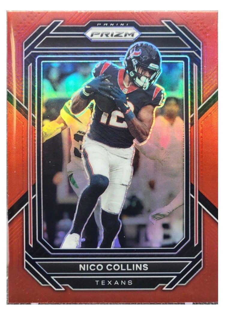 2022 Panini Prizm Base Set Nico Collins #117 card