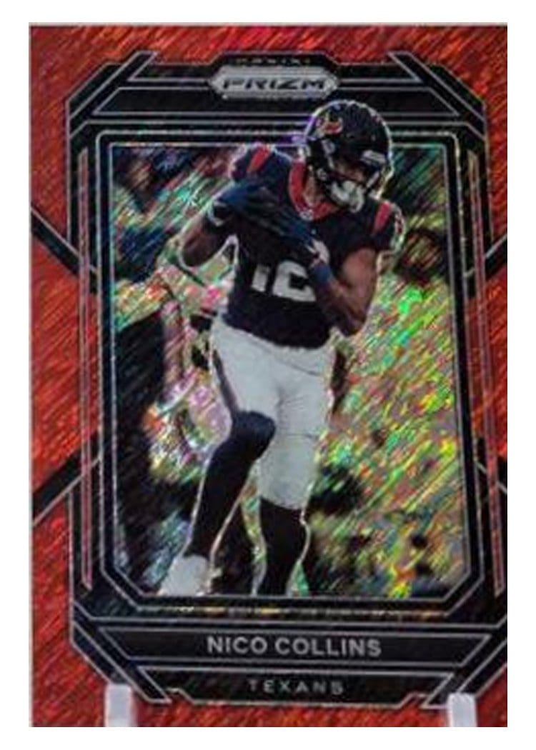 2022 Panini Prizm Base Set Nico Collins #117 card
