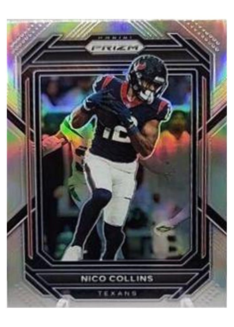2022 Panini Prizm Base Set Nico Collins #117 card
