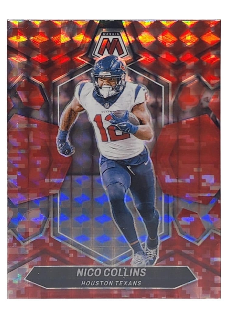 2024 Panini Mosaic Base Set Nico Collins #88 card