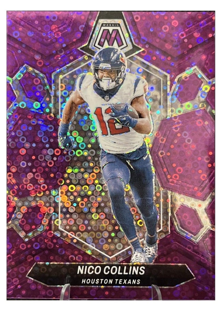 2024 Panini Mosaic Base Set Nico Collins #88 card