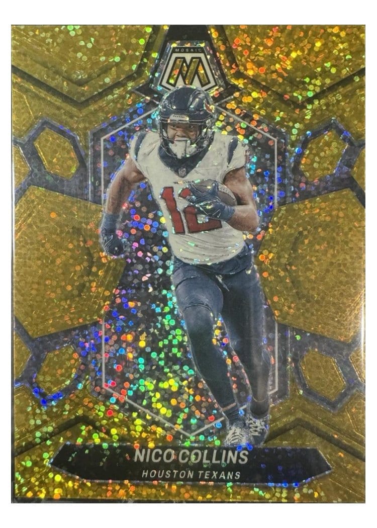 2024 Panini Mosaic Base Set Nico Collins #88 card
