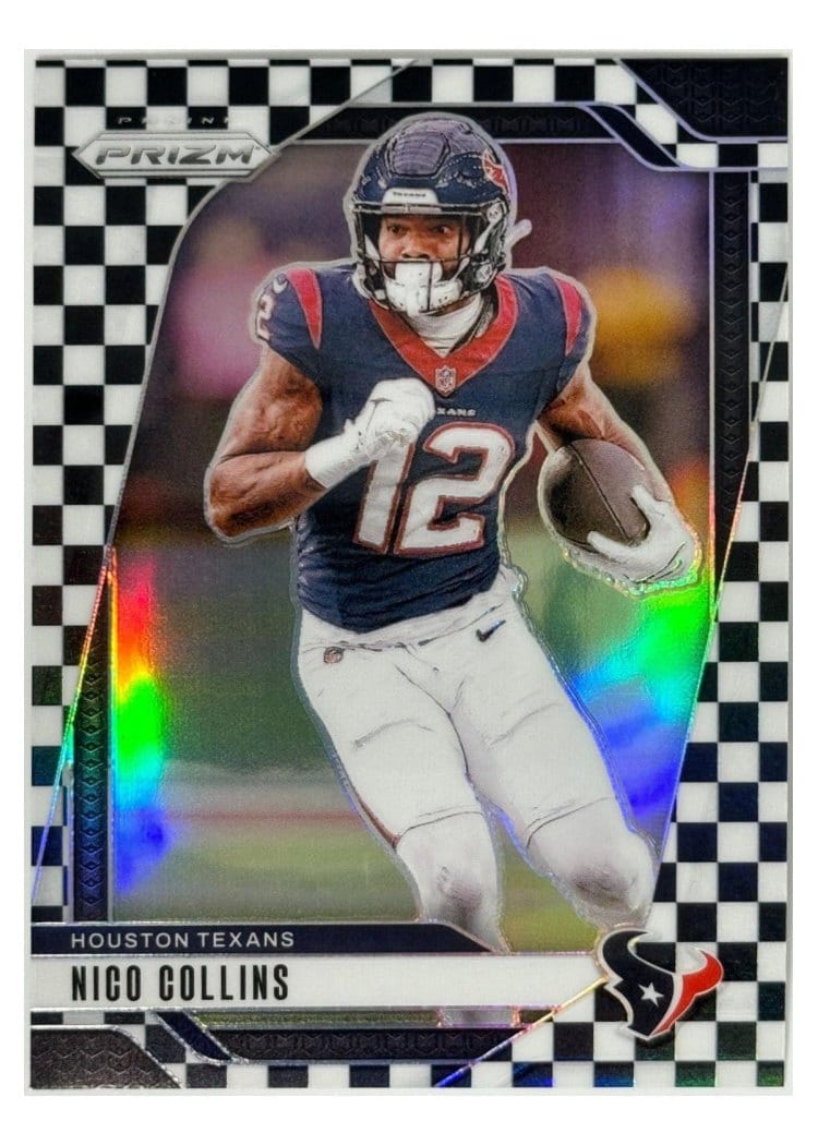 2024 Panini Prizm Base Set Nico Collins #113 card