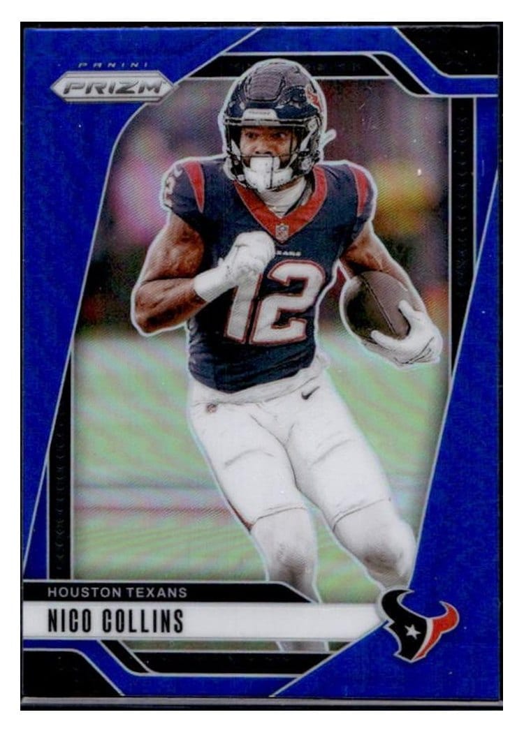 2024 Panini Prizm Base Set Nico Collins #113 card
