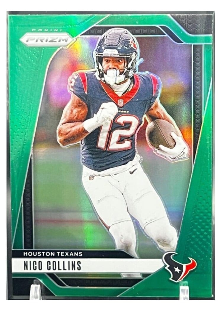 2024 Panini Prizm Base Set Nico Collins #113 card