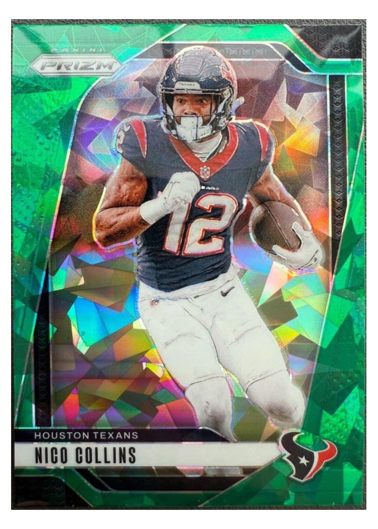 2024 Panini Prizm Base Set Nico Collins #113 card