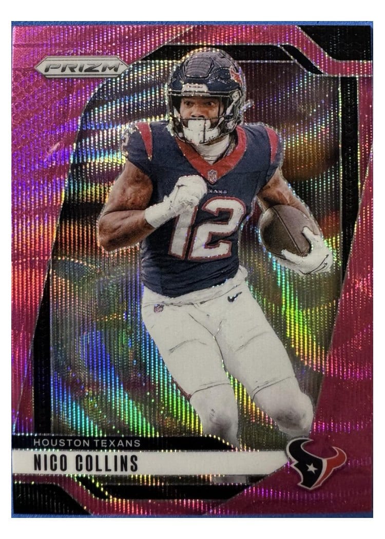 2024 Panini Prizm Base Set Nico Collins #113 card