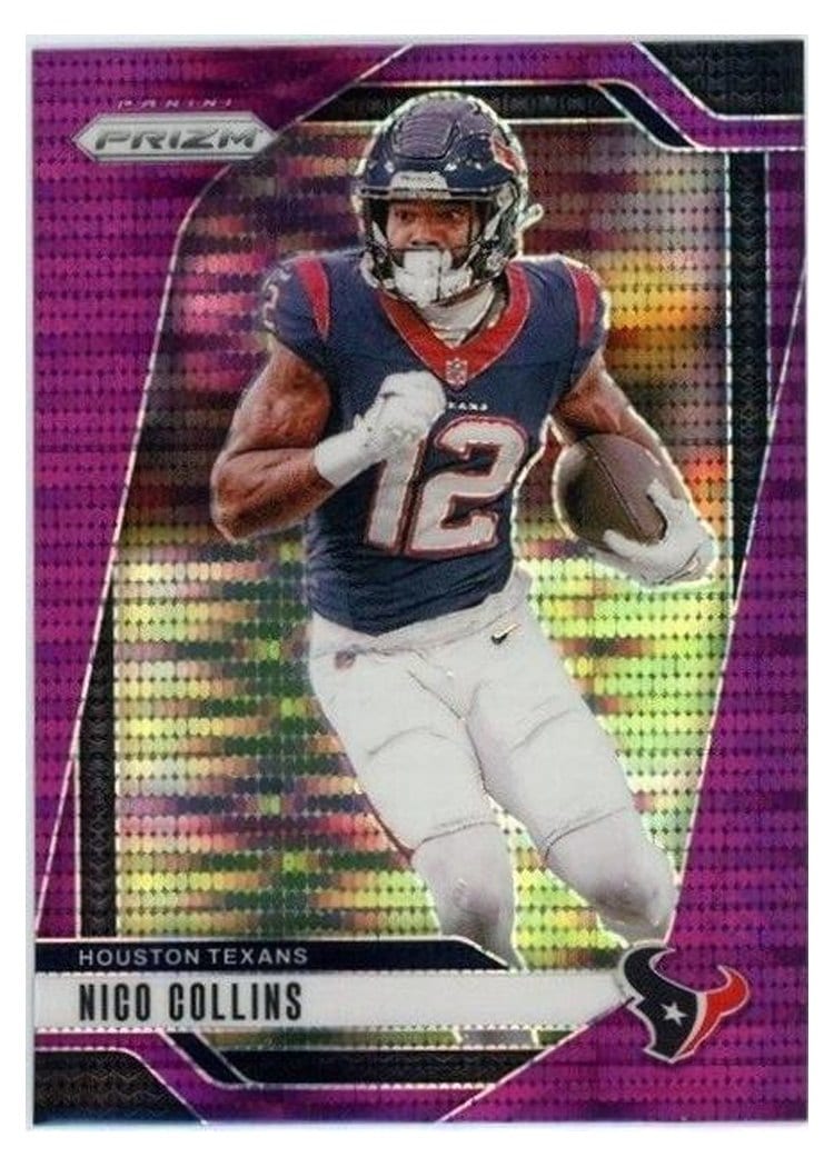 2024 Panini Prizm Base Set Nico Collins #113 card