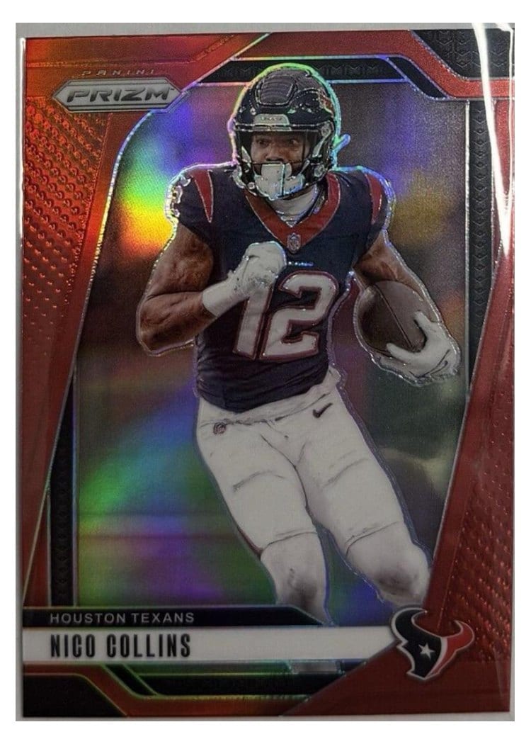 2024 Panini Prizm Base Set Nico Collins #113 card