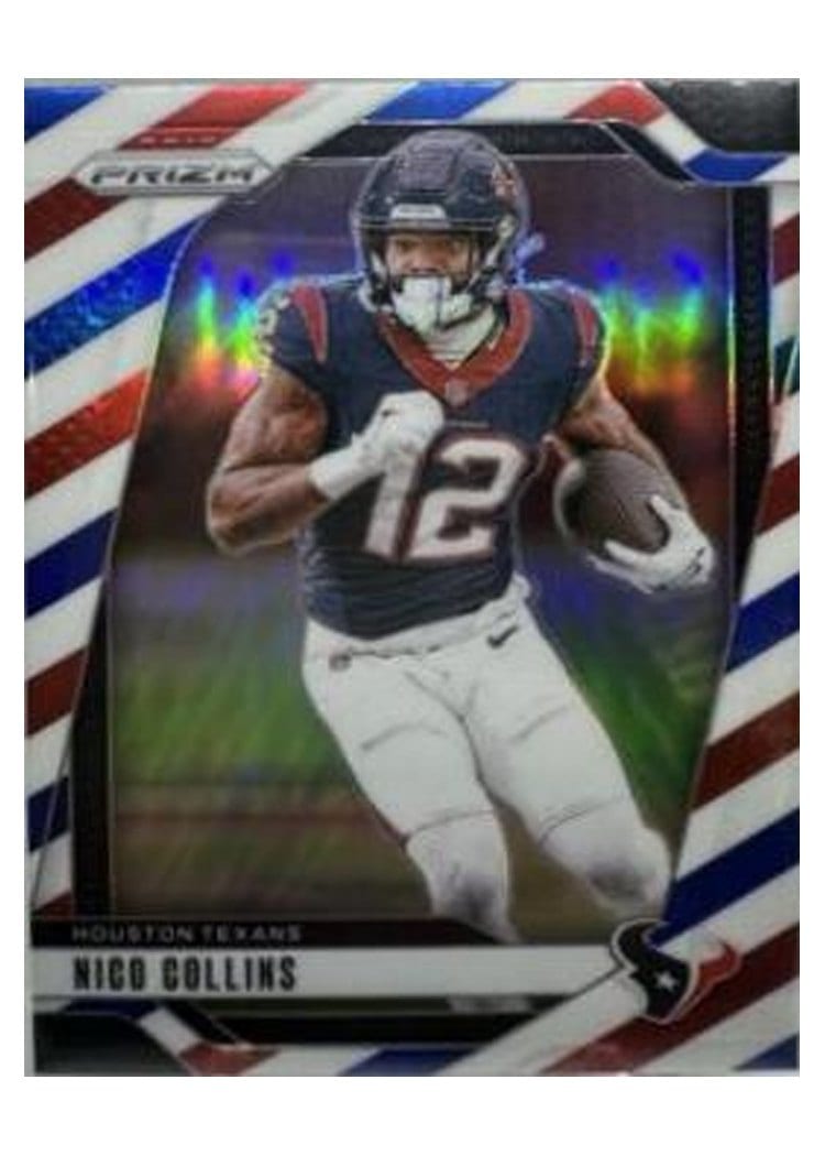 2024 Panini Prizm Base Set Nico Collins #113 card