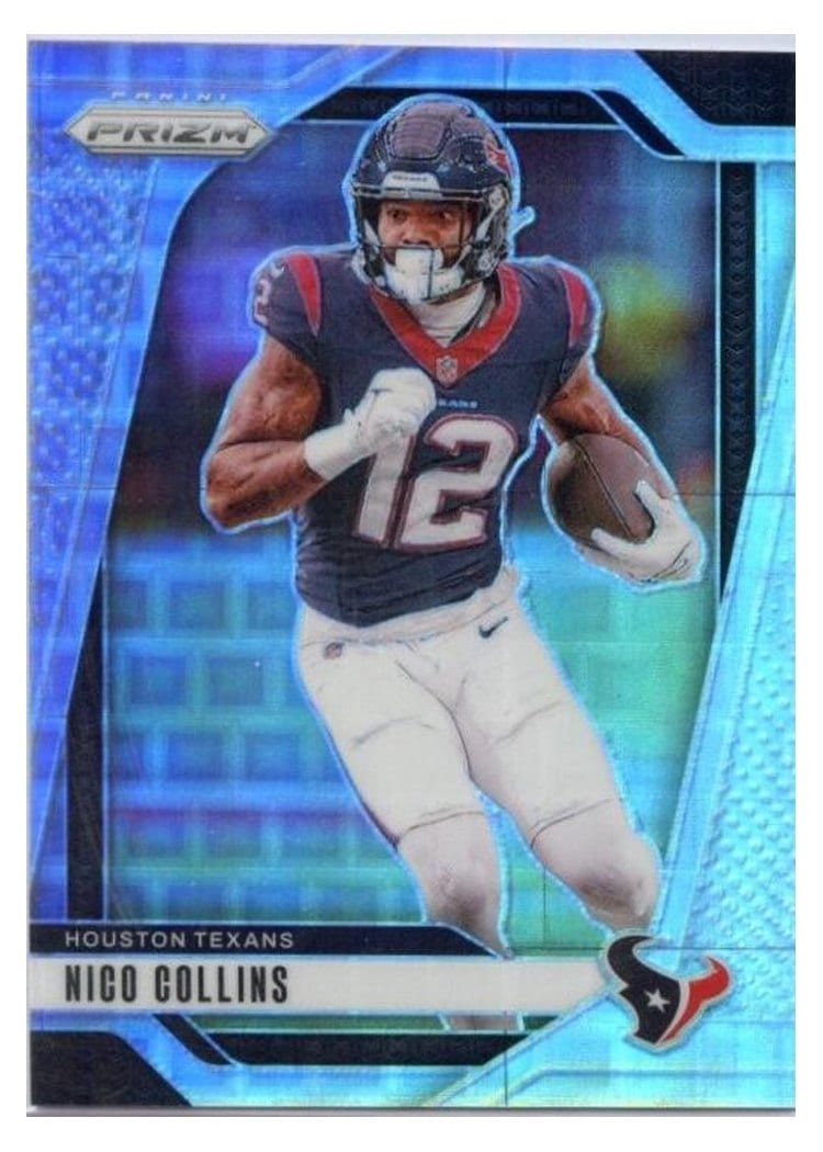 2024 Panini Prizm Base Set Nico Collins #113 card