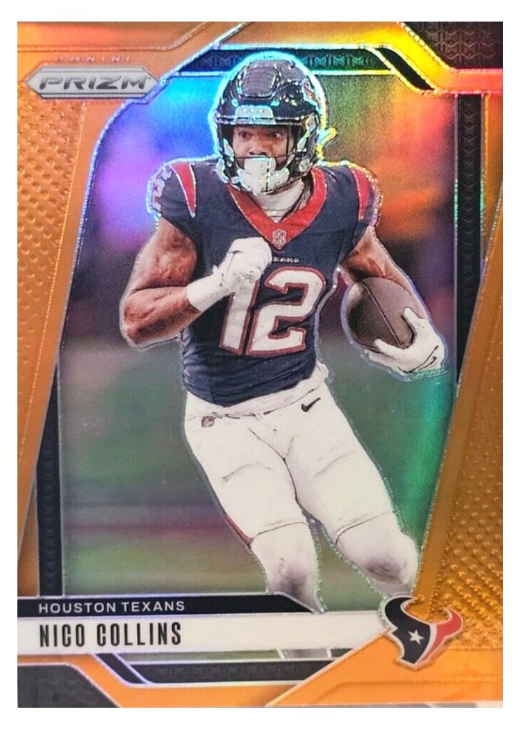 2024 Panini Prizm Base Set Nico Collins #113 card