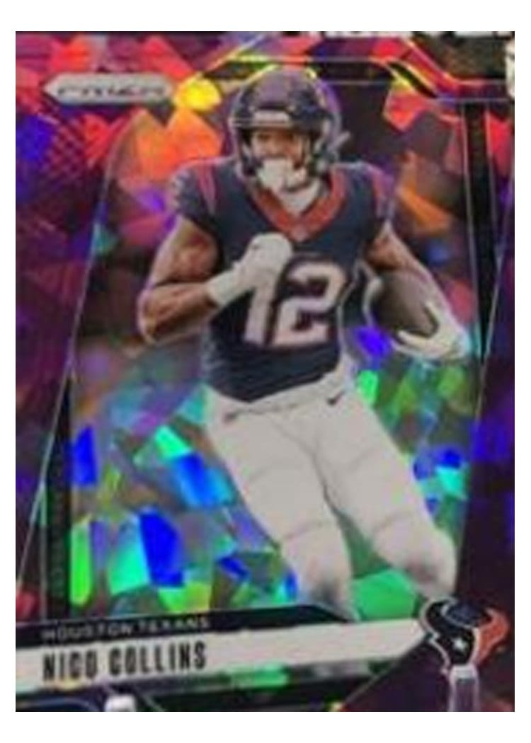 2024 Panini Prizm Base Set Nico Collins #113 card