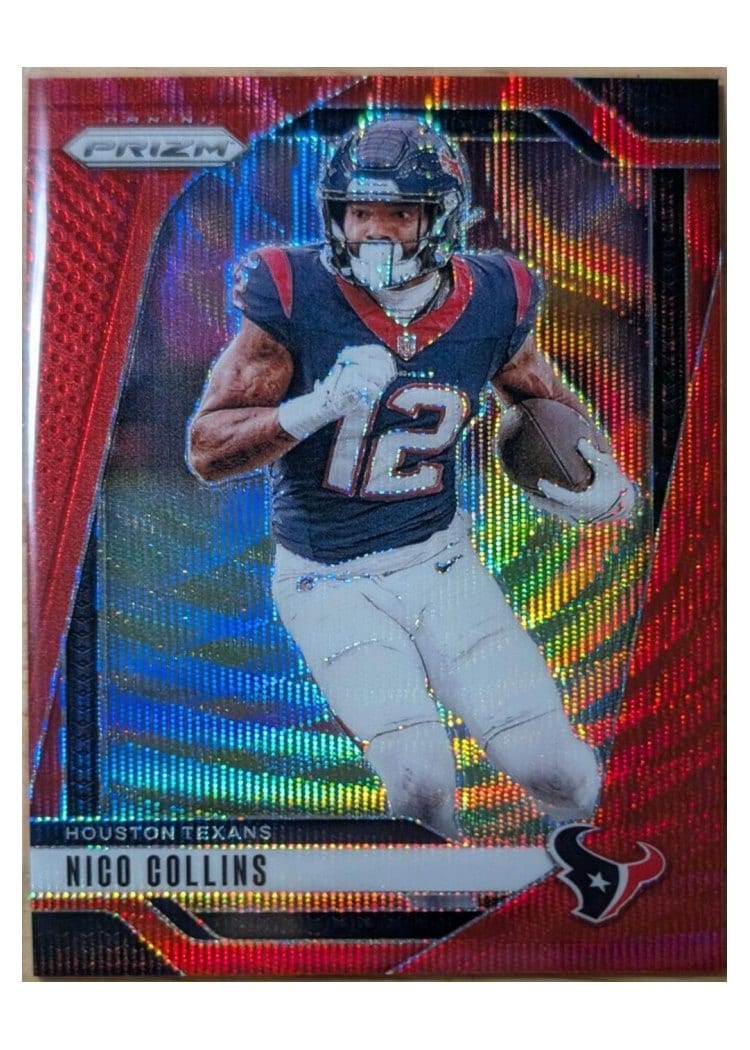 2024 Panini Prizm Base Set Nico Collins #113 card