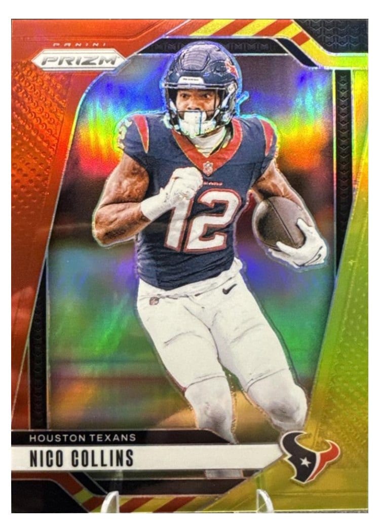 2024 Panini Prizm Base Set Nico Collins #113 card