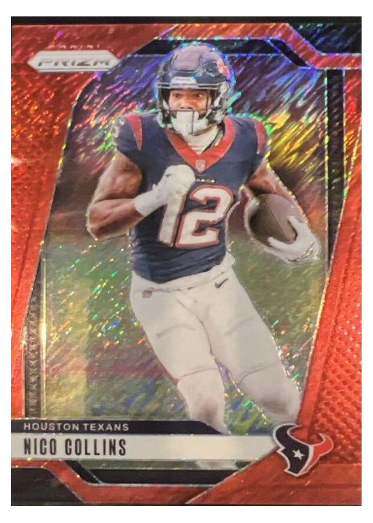 2024 Panini Prizm Base Set Nico Collins #113 card