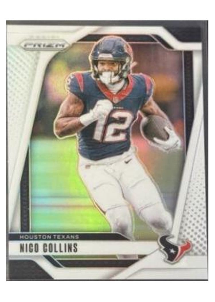 2024 Panini Prizm Base Set Nico Collins #113 card