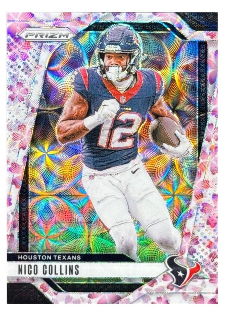 2024 Panini Prizm Base Set Nico Collins #113 card