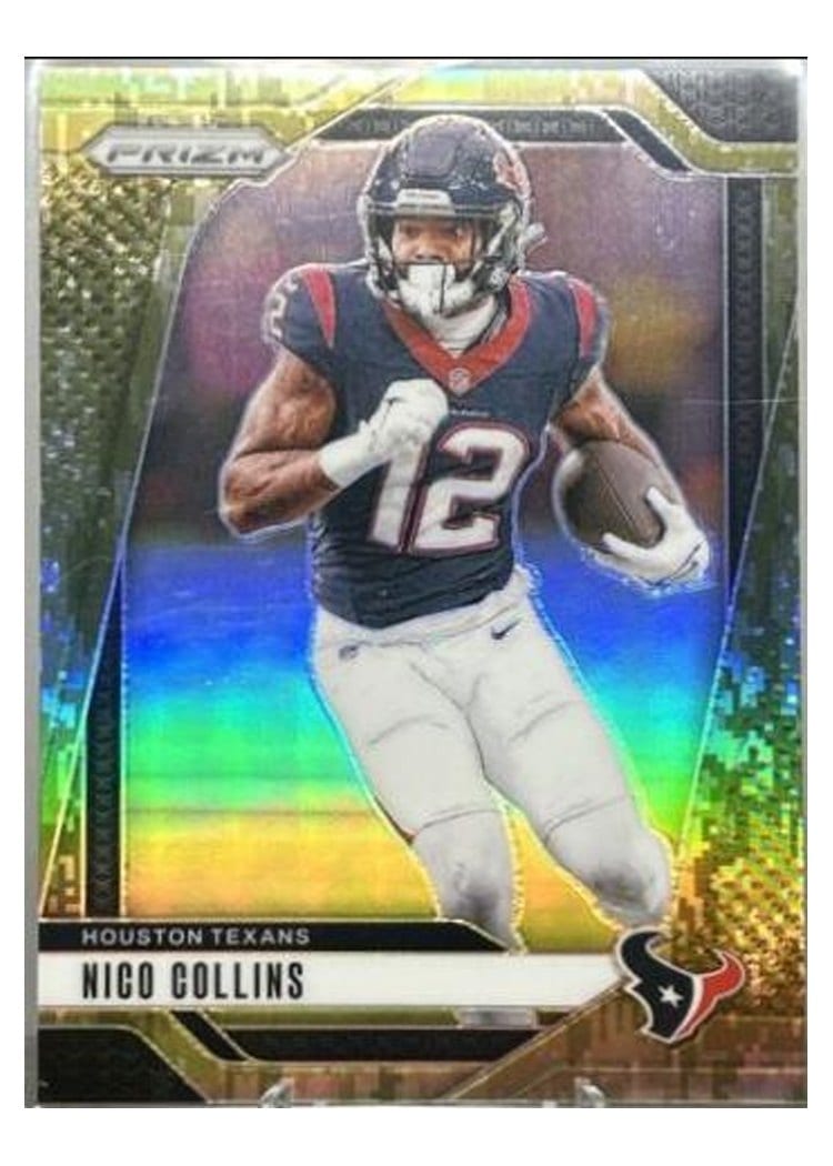 2024 Panini Prizm Base Set Nico Collins #113 card