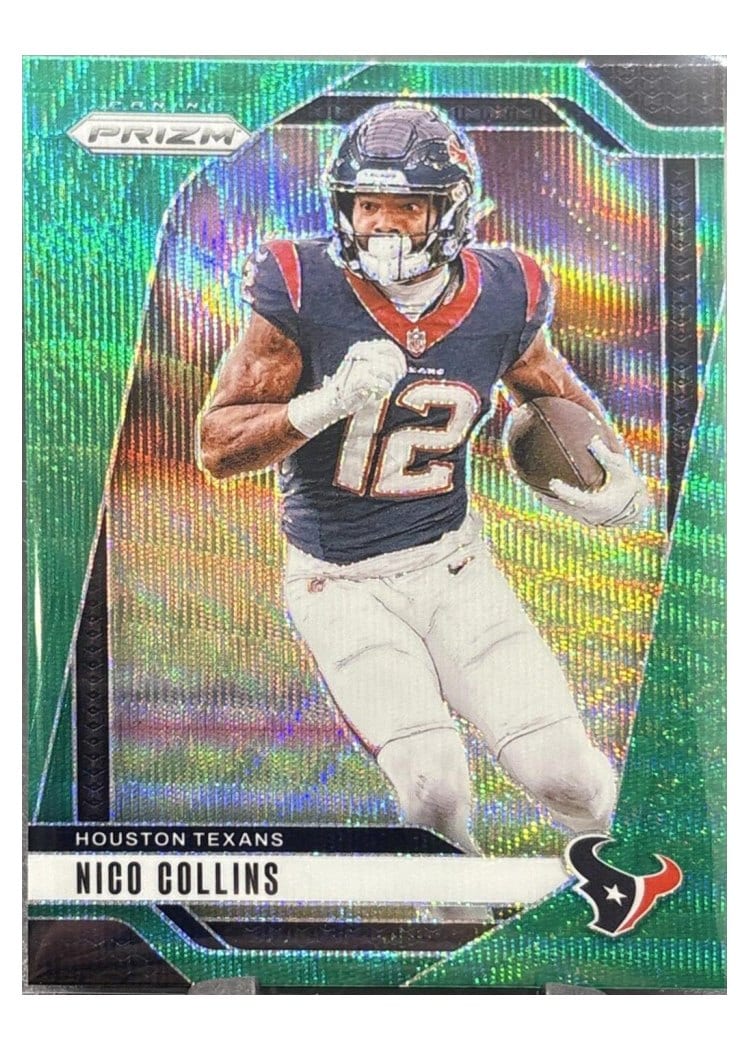 2024 Panini Prizm Base Set Nico Collins #113 card