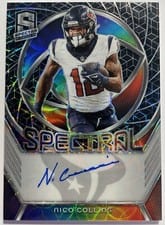 2024 Panini Spectra Spectral Signatures Nico Collins #SS-NCS card