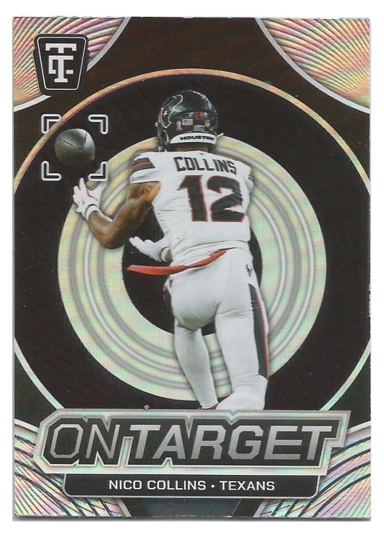 2024 Panini Totally Certified On Target Nico Collins #13 card