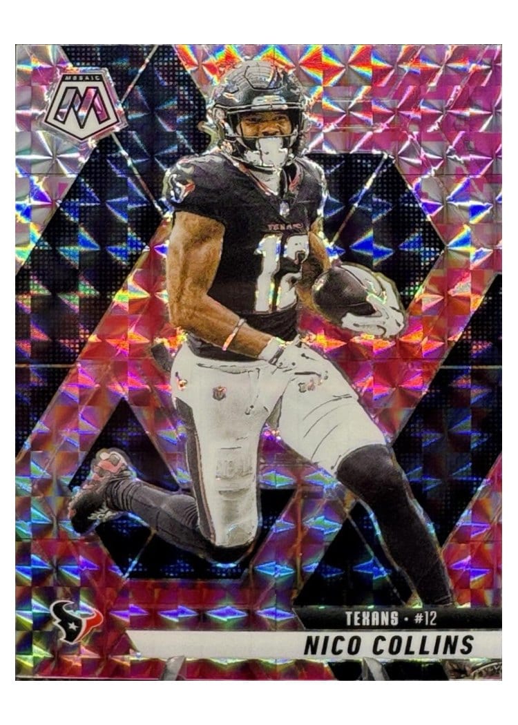 2025 Panini Mosaic Base Set Nico Collins #245 card