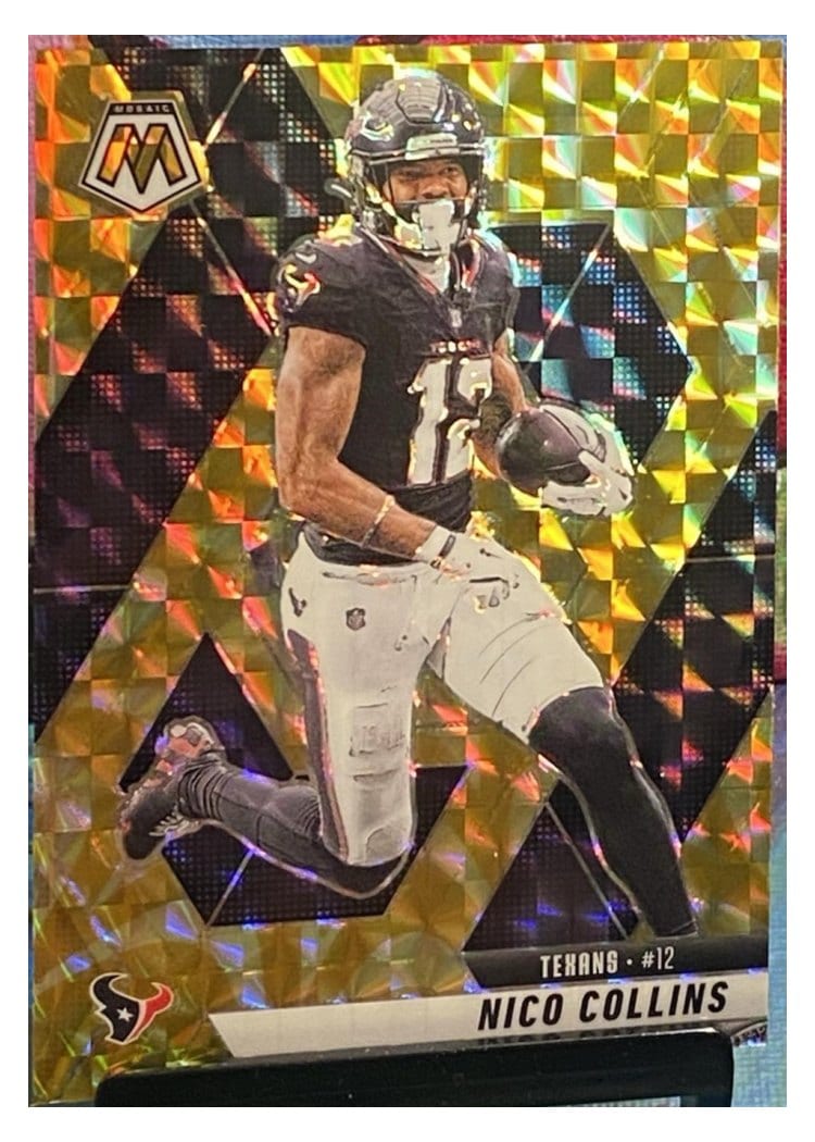 2025 Panini Mosaic Base Set Nico Collins #245 card