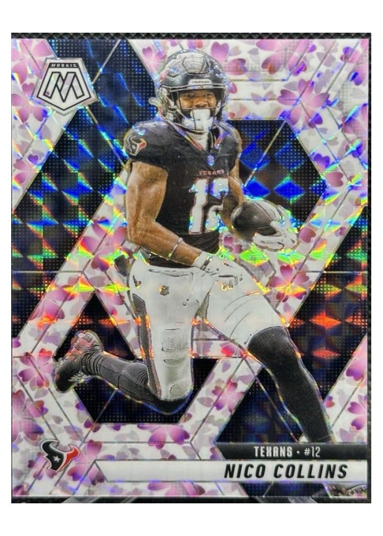 2025 Panini Mosaic Base Set Nico Collins #245 card