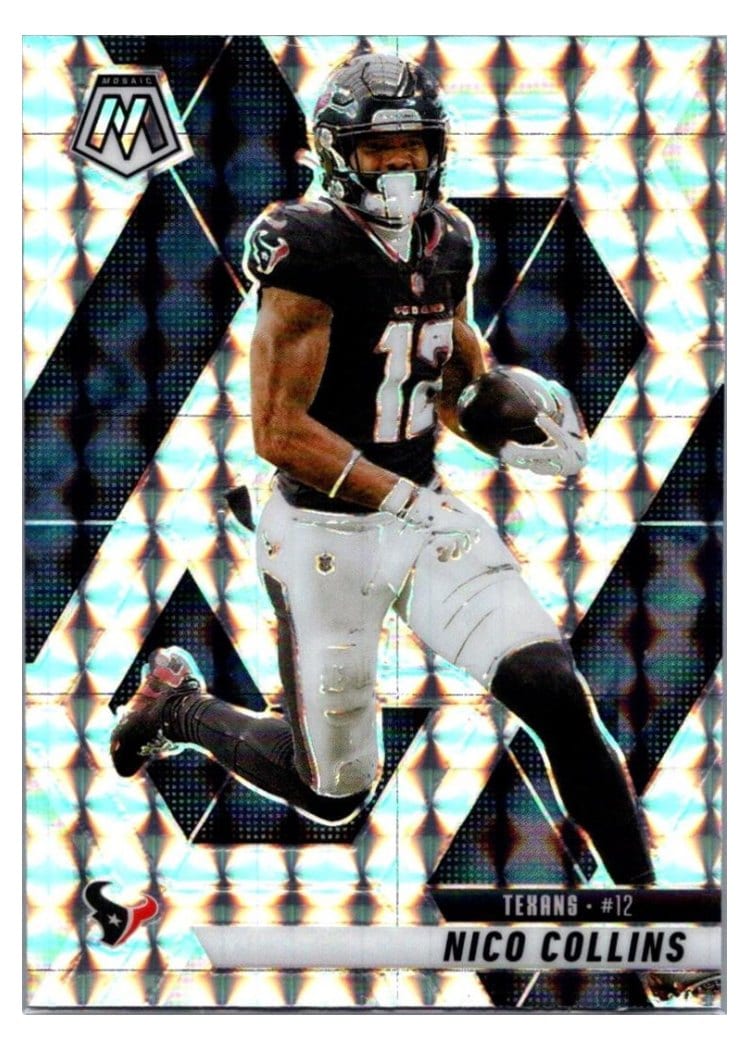 2025 Panini Mosaic Base Set Nico Collins #245 card