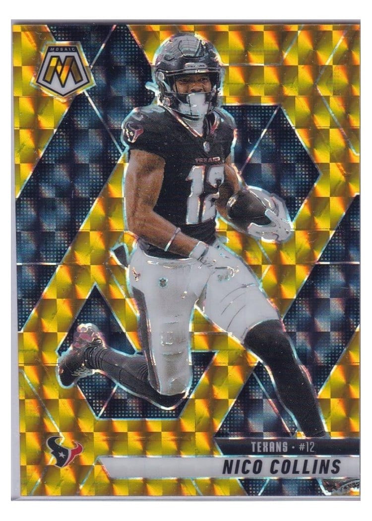 2025 Panini Mosaic Base Set Nico Collins #245 card