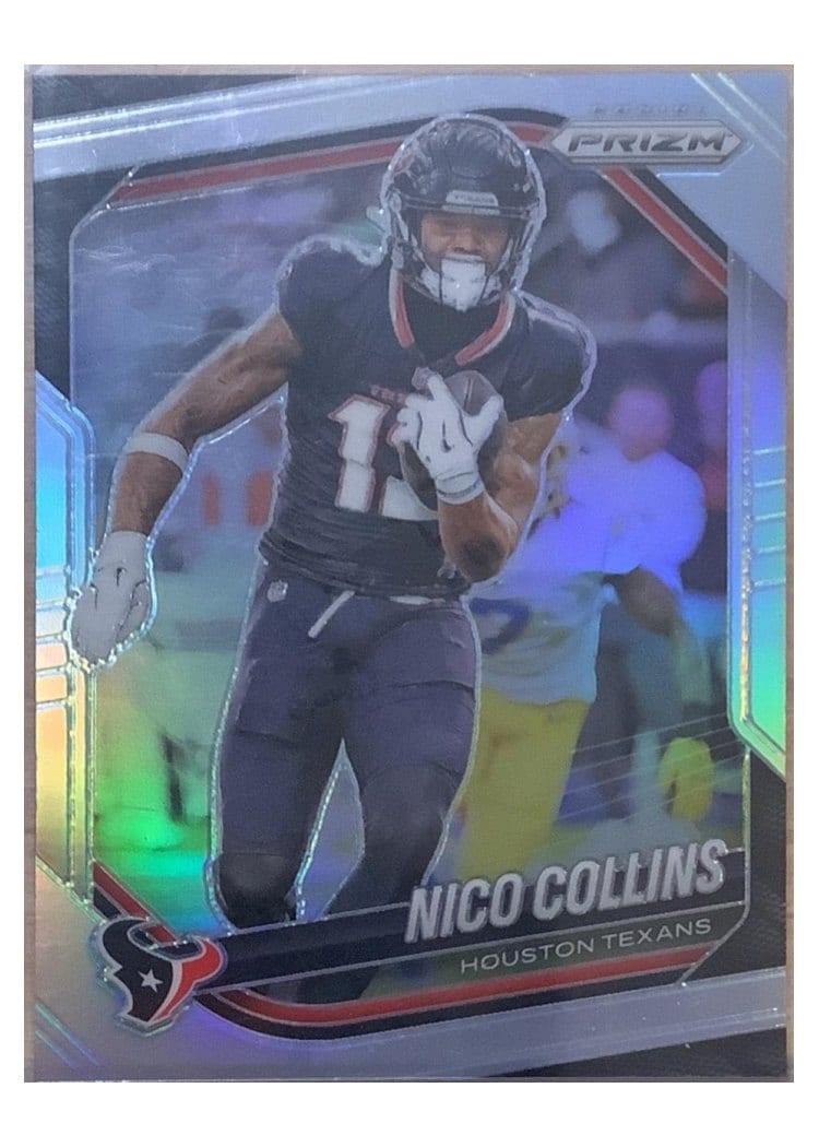 2025 Panini Prizm Base Set Nico Collins Silver #231 card