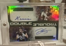 2025 Score Double Trouble Nico Collins / Dalton Schultz #12 card