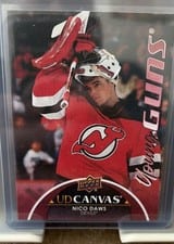 2021-22 Upper Deck UD Canvas Nico Daws #C370 card