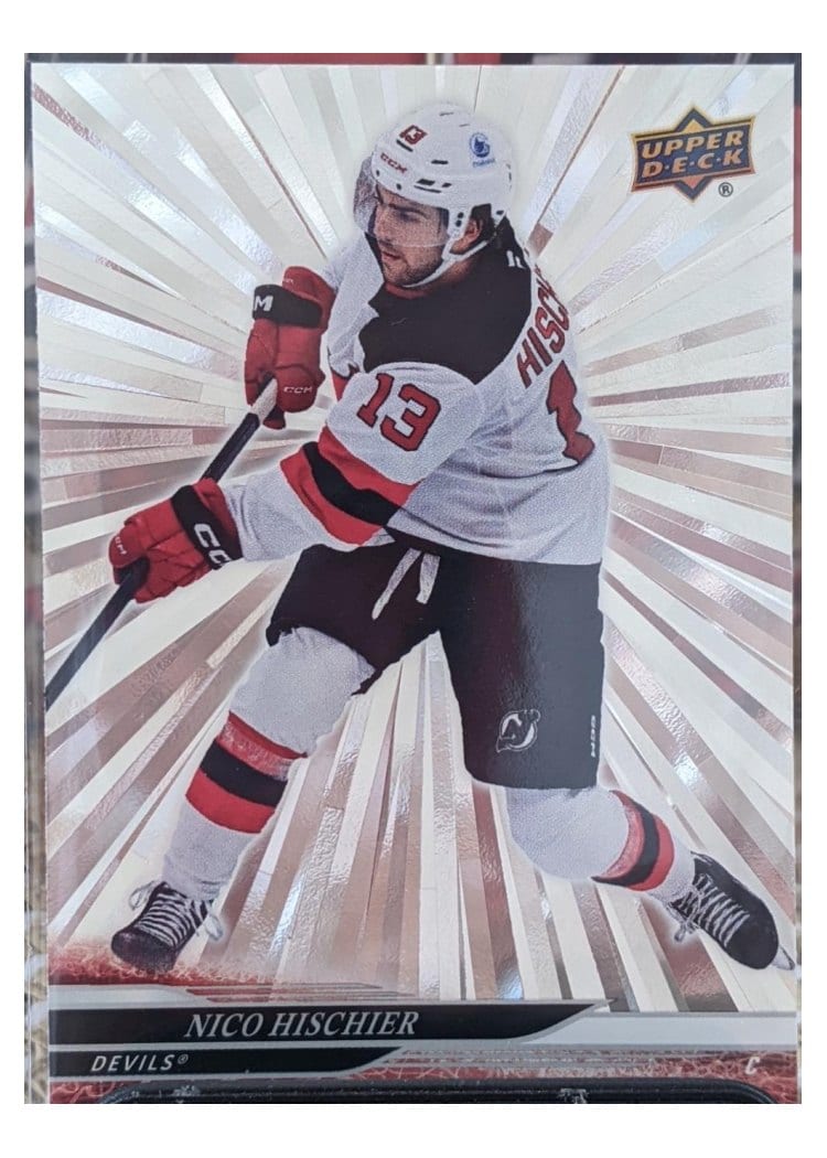 2024-25 Upper Deck Base Set Nico Hischier #581 card