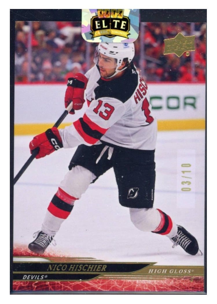 2024-25 Upper Deck Base Set Nico Hischier #581 card