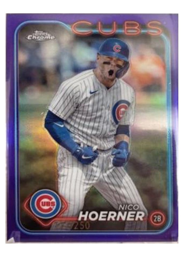 2024 Topps Chrome Base Set Nico Hoerner #141 card