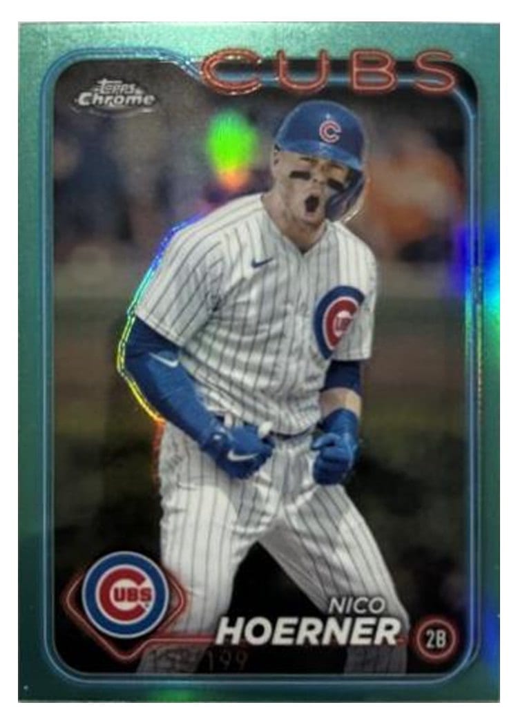 2024 Topps Chrome Base Set Nico Hoerner #141 card