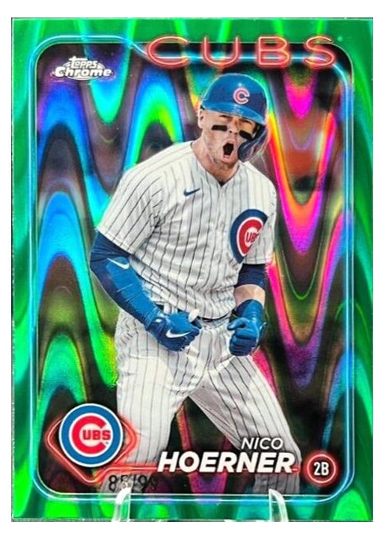 2024 Topps Chrome Base Set Nico Hoerner #141 card