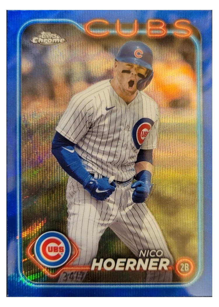 2024 Topps Chrome Base Set Nico Hoerner #141 card