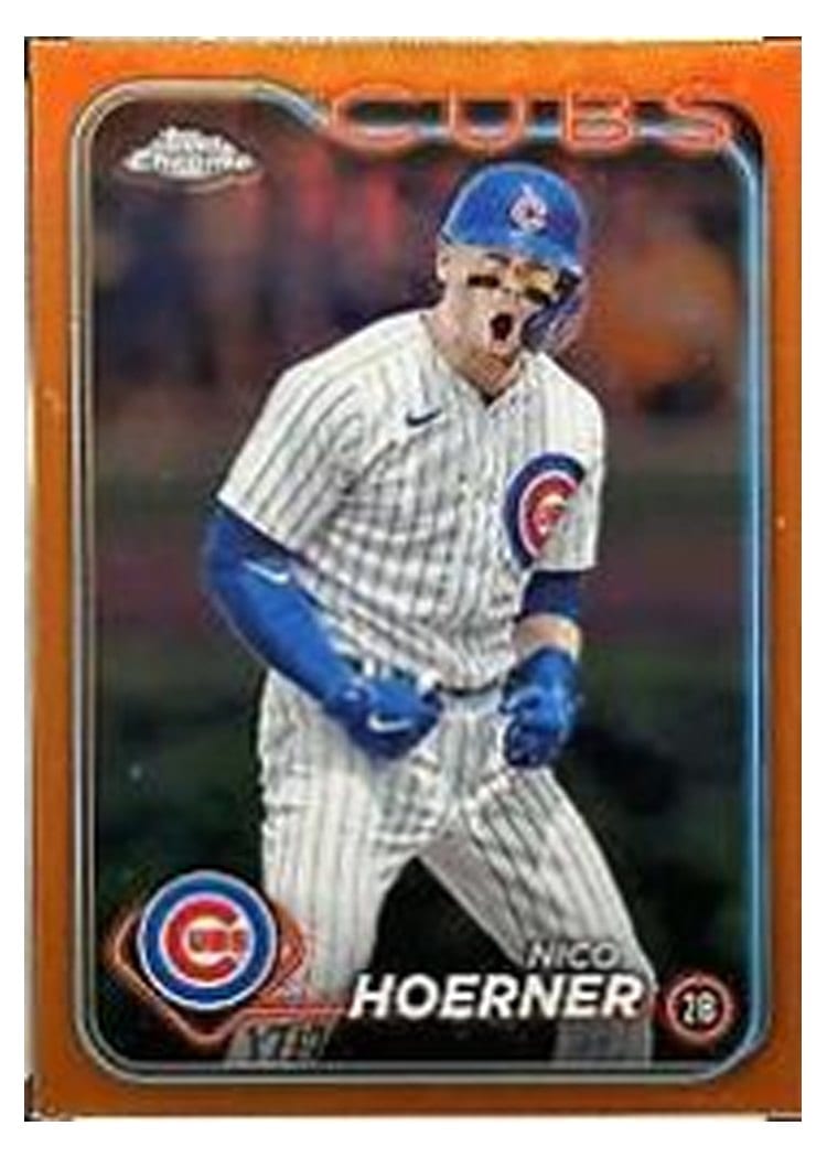 2024 Topps Chrome Base Set Nico Hoerner #141 card
