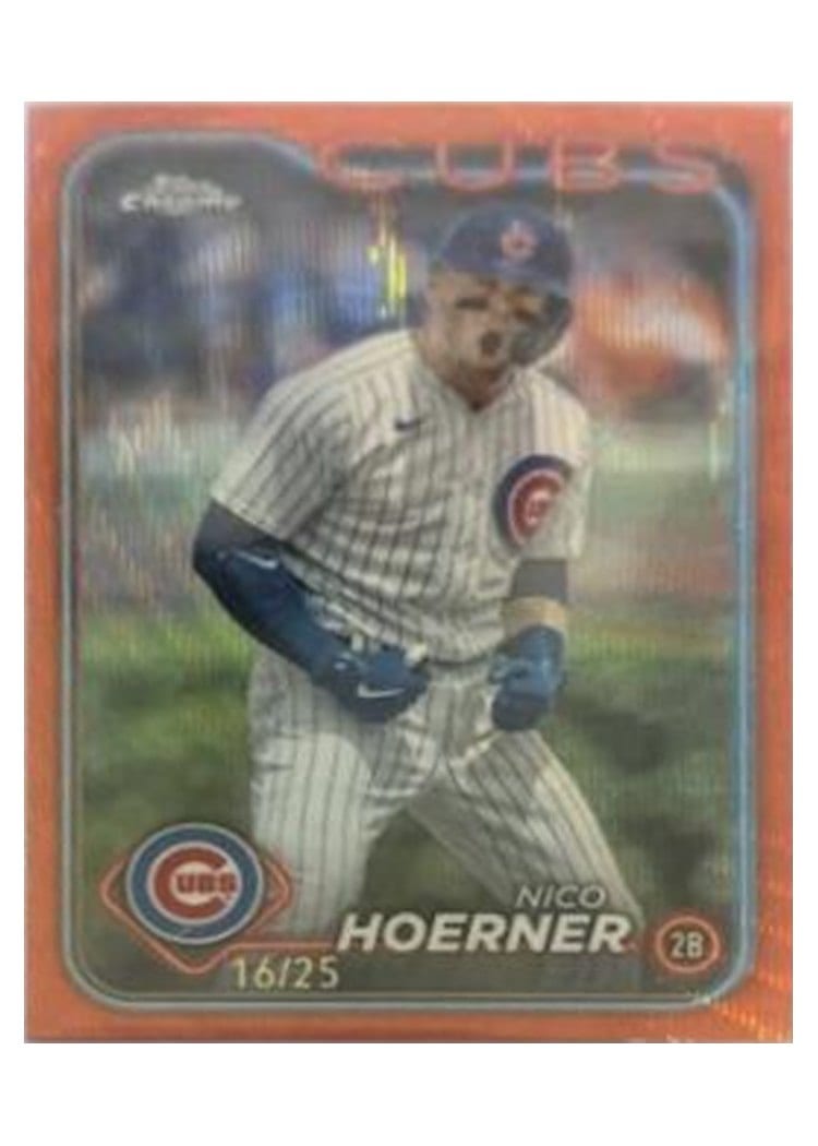 2024 Topps Chrome Base Set Nico Hoerner #141 card