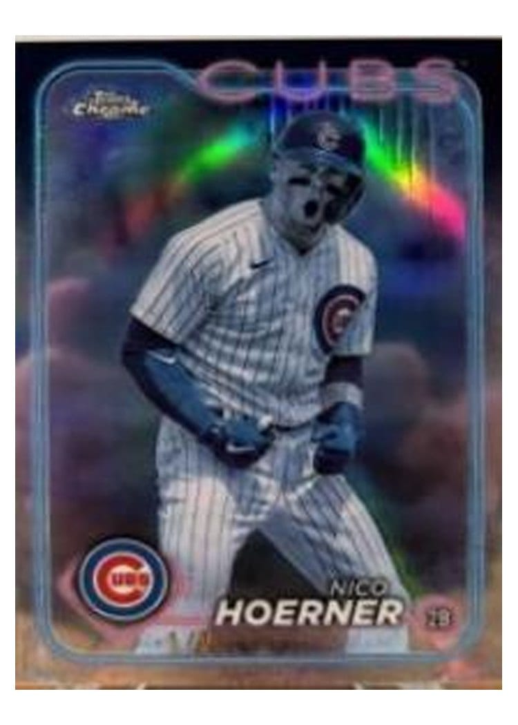2024 Topps Chrome Base Set Nico Hoerner #141 card