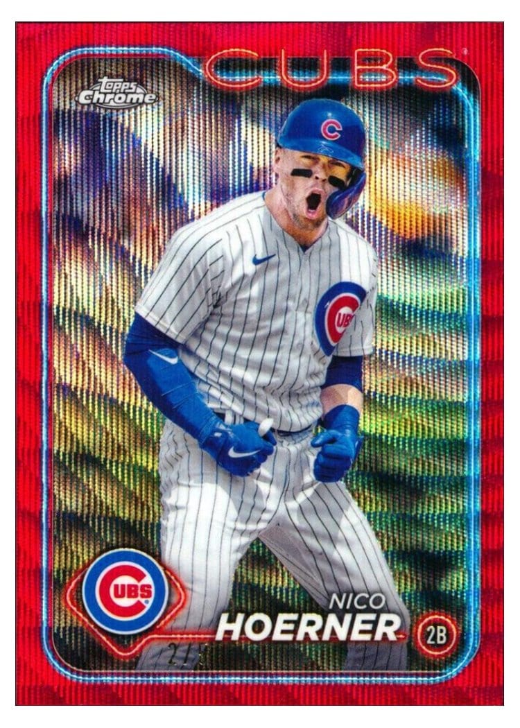 2024 Topps Chrome Base Set Nico Hoerner #141 card