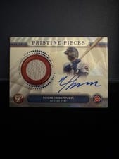 2024 Topps Pristine Pieces Autograph Relic Nico Hoerner #PPAR-NH card