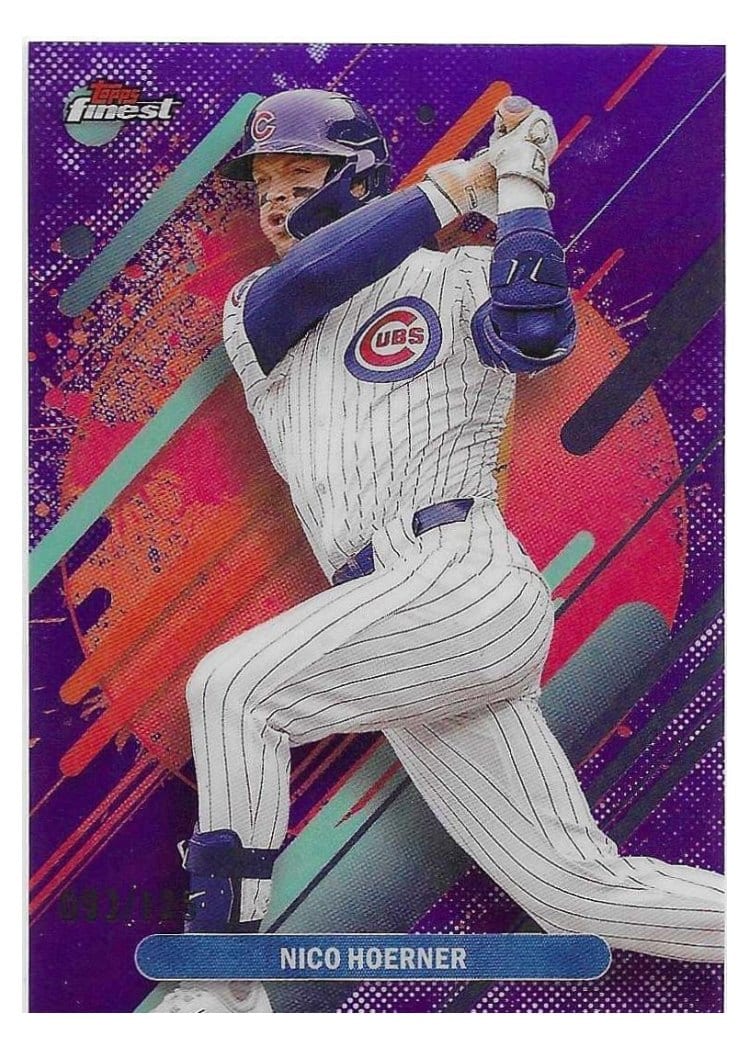 2025 Finest Base Set Nico Hoerner #201 card
