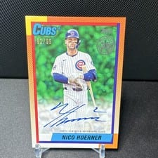 2025 Topps Update 1990 Topps Baseball Autographs Nico Hoerner #90AU-NH